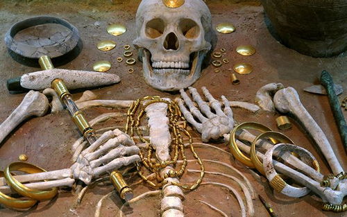 6500年前出现精美黄金制品 还有一个丁丁鞘,真的是西方在造假